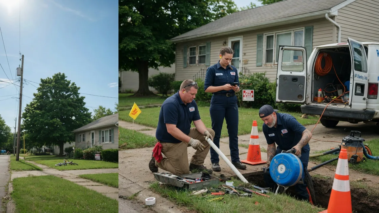 Sewer Line Repair in Red Oak, GA near me
